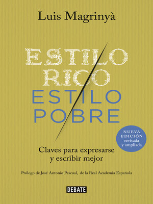 cover image of Estilo rico, estilo pobre